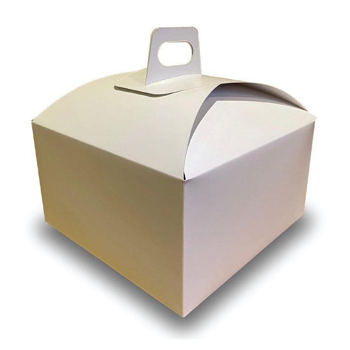 WHITE Cake Box C